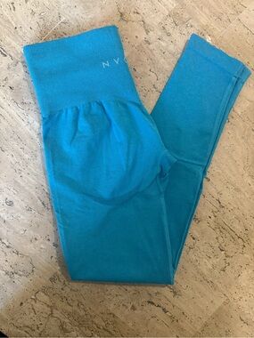 NVGTN Teal High-Waist Leggings